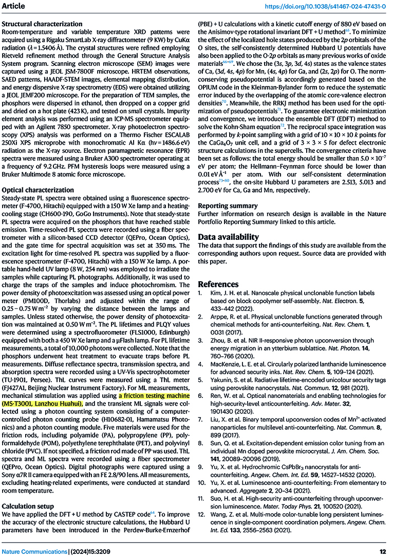 1735200384859589.jpg Dynamic multicolor emissions of multimodal phosphors by Mn2+ trace doping in self-activated CaGa4O7-12.jpg